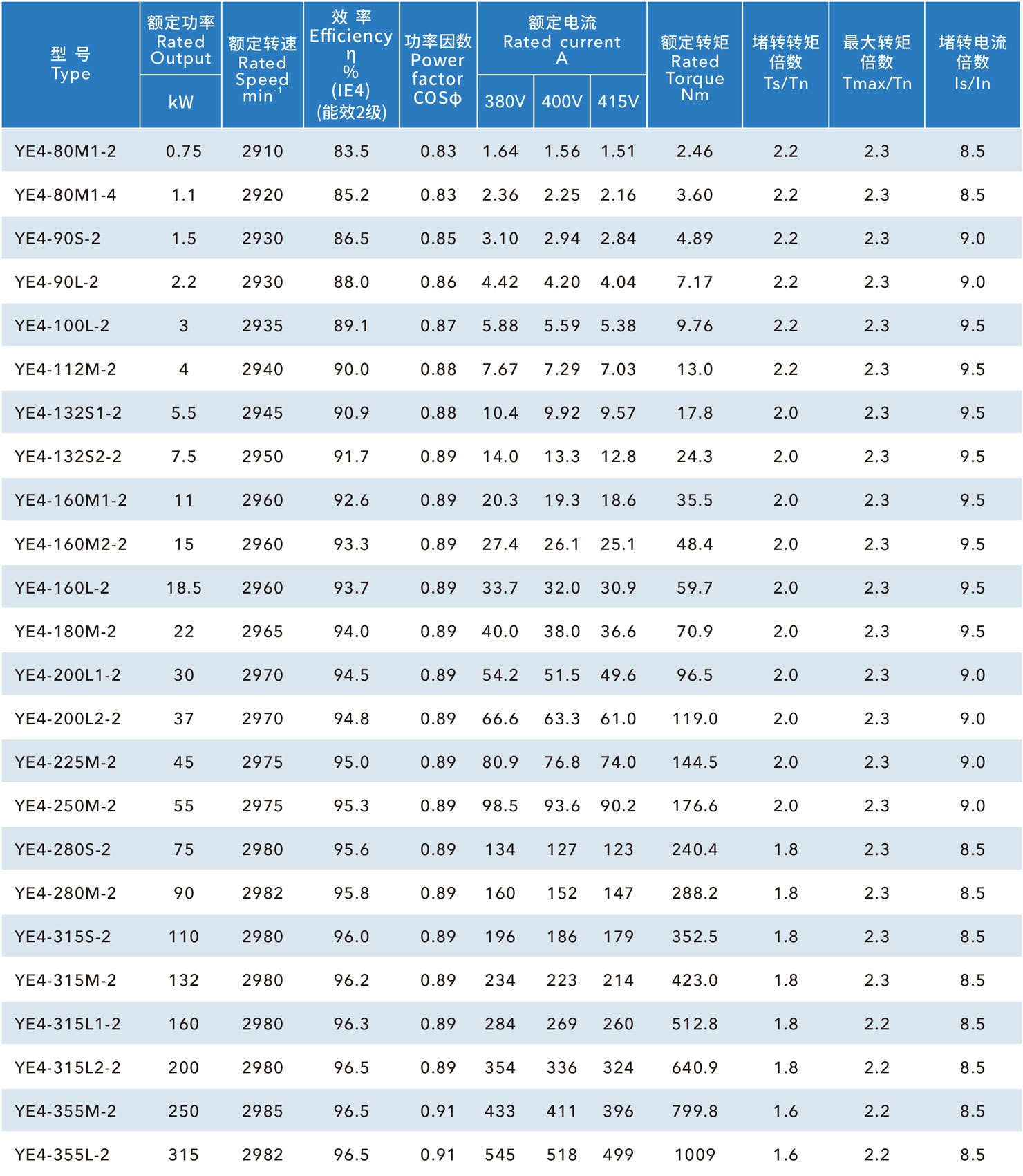 鐵殼IE4國標電機